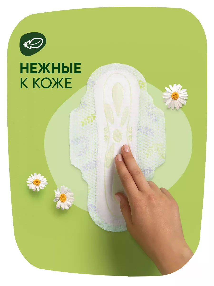 Натурелла ультра нормал квадро с крылышками 40шт