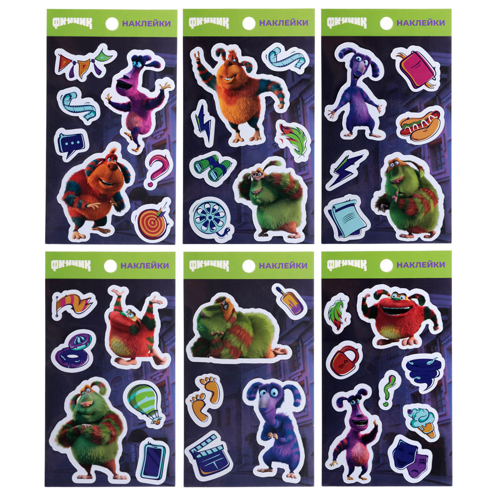 ФИННИК Наклейки пухлые 10х18см