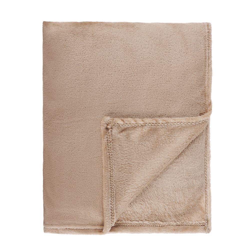 Provance Плед микрофибра 130*150см бежевый