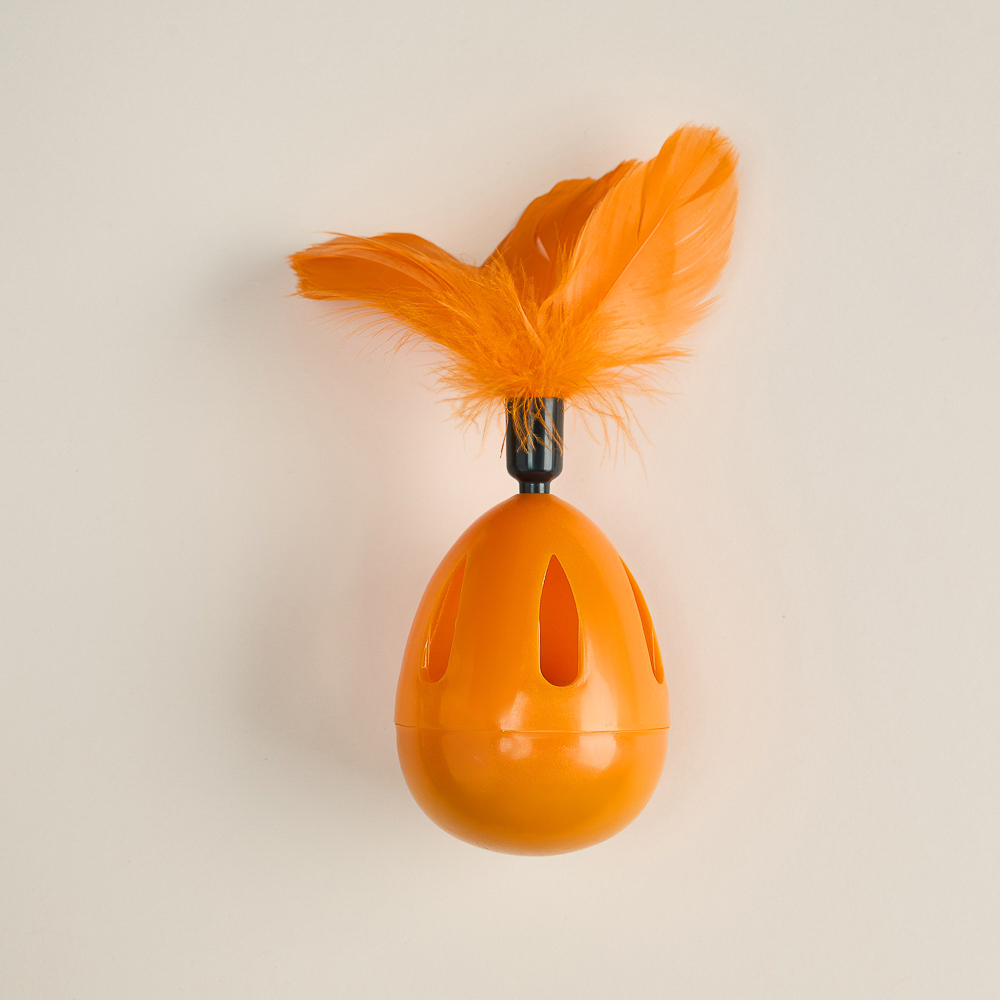 VETTA Игрушка для домашних животных, пластмасса, перья, 7*11,5 см