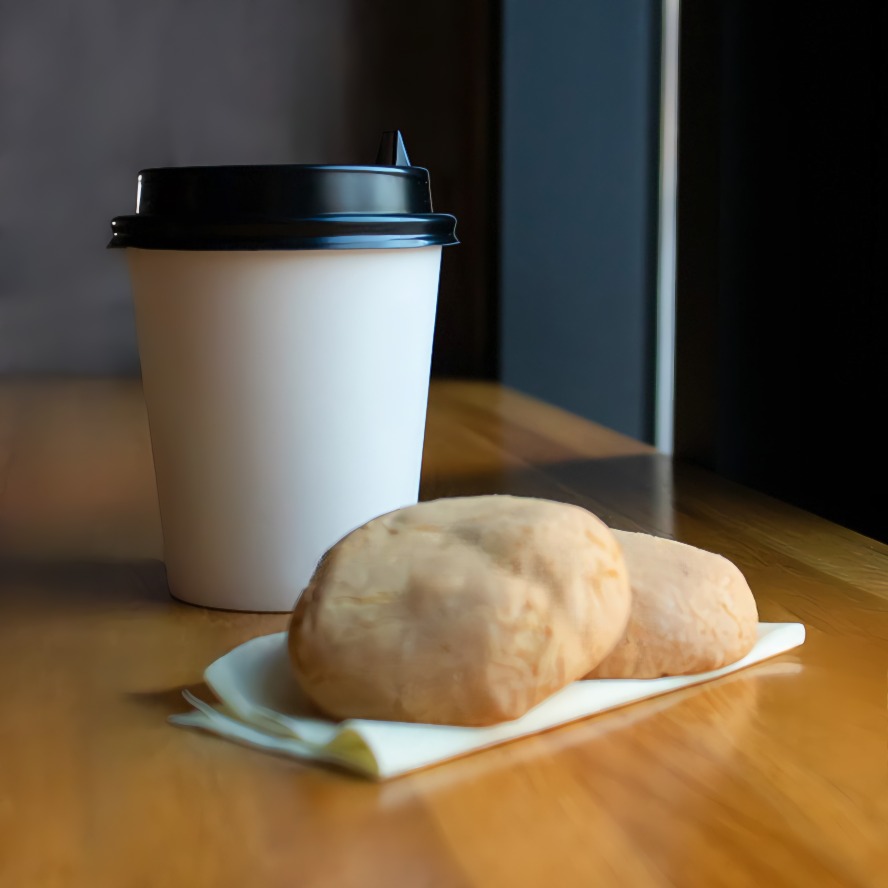 Стакан бумажный 250/280мл белый