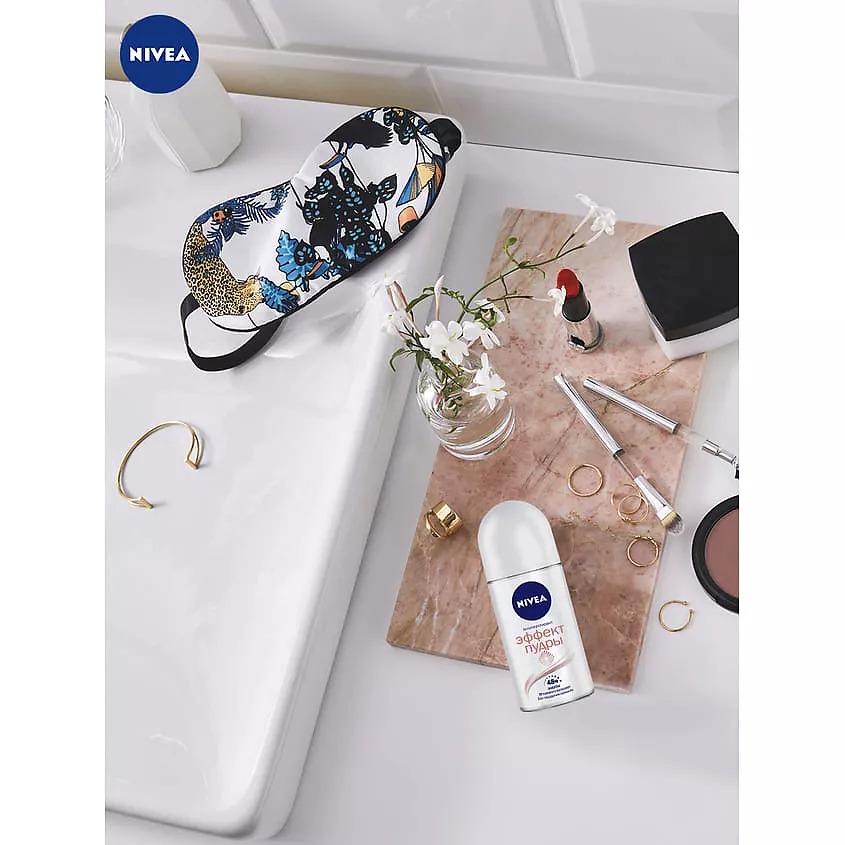 Дезодорант шариковый женский  "Эффект пудры" 50мл 82280