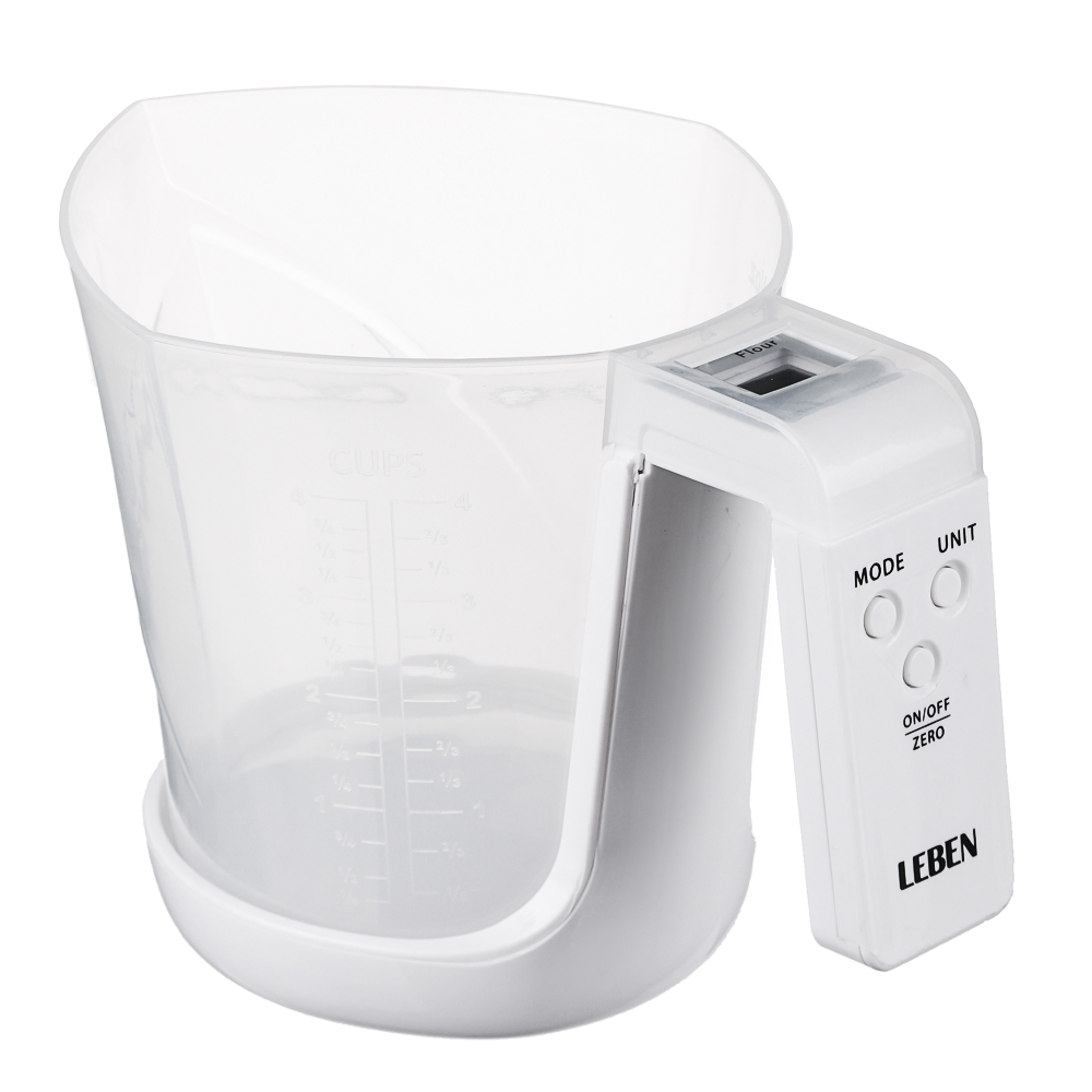 LEBEN Весы кухонные электронные,кувшин 1л
