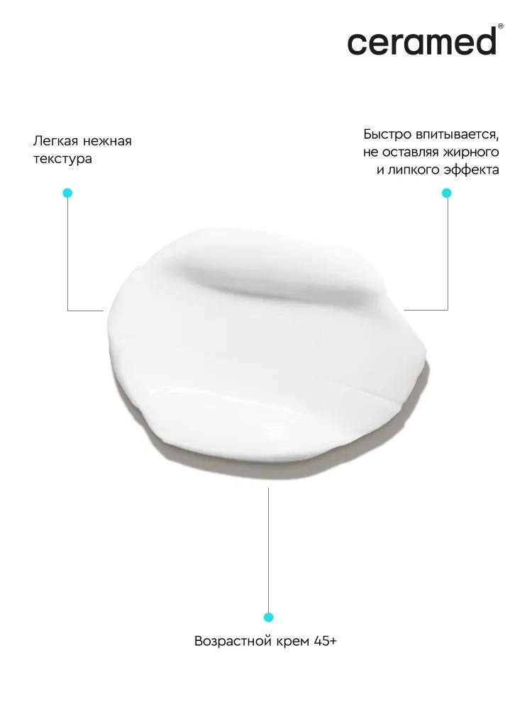 Ceramed Мезо-крем для рук с лифтинг эффектом 45+, 75 мл Церамед