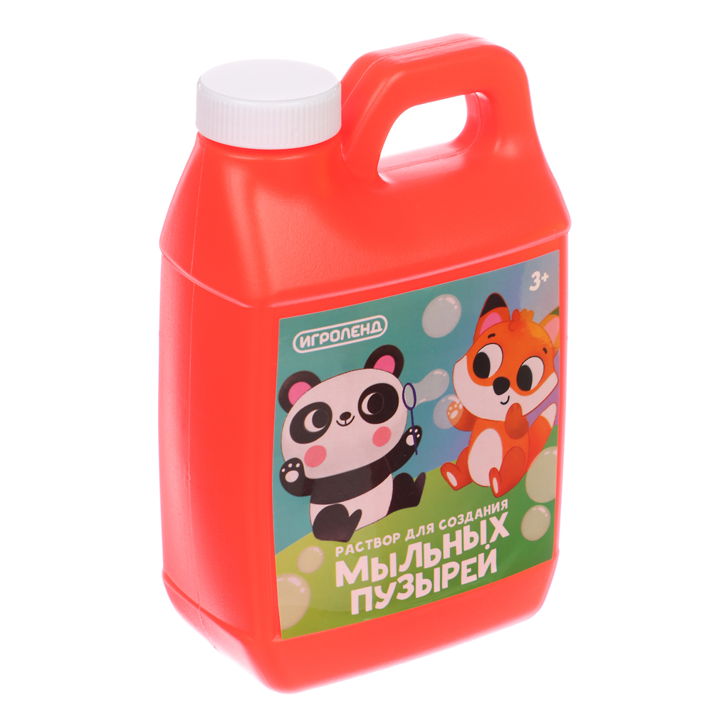 ИГРОЛЕНД Раствор для создания мыльных пузырей 500мл