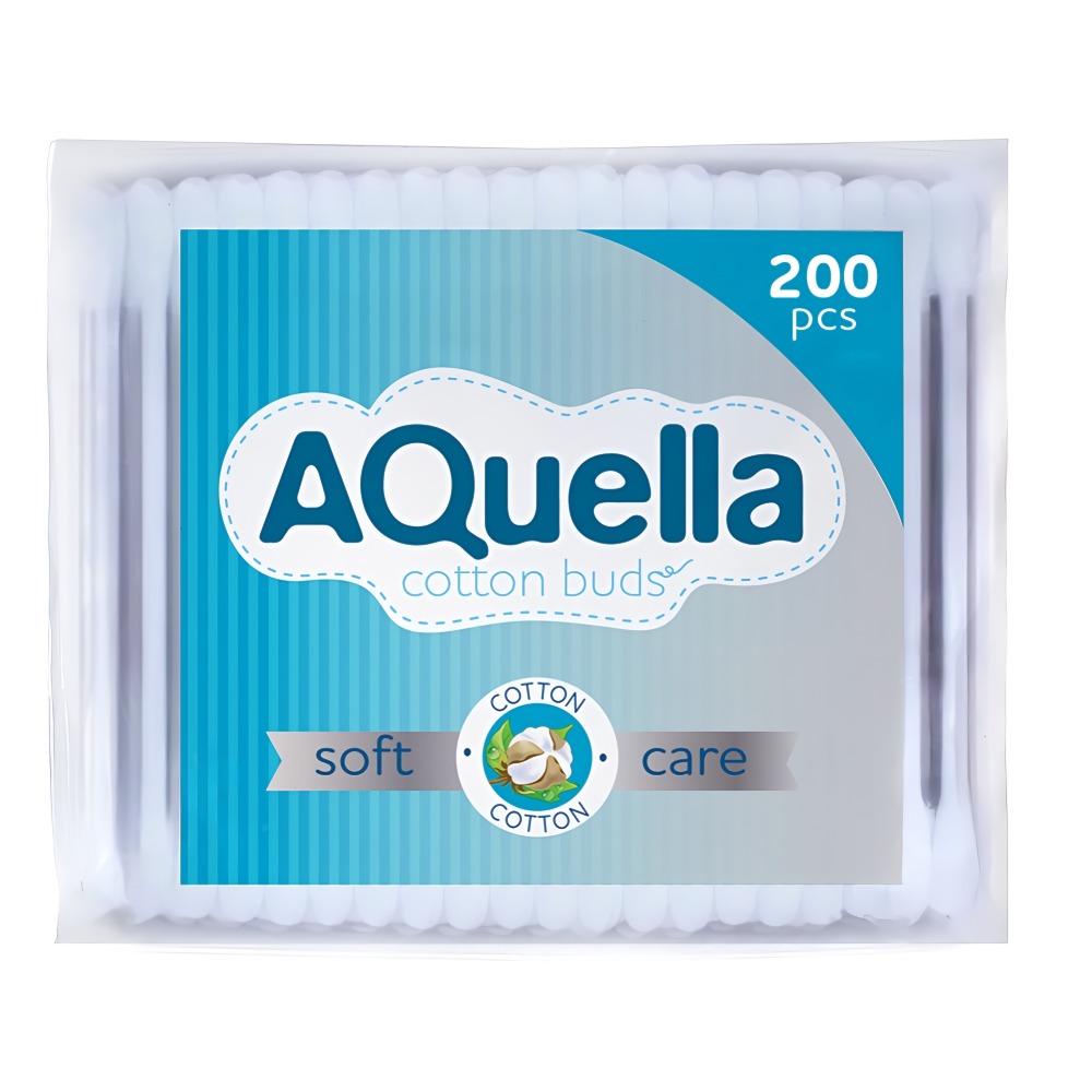 Aquella ватные палочки п/э 200шт