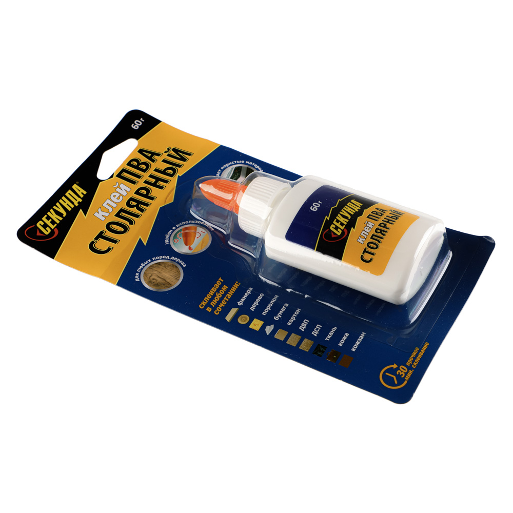 Клей столярный "Секунда" 60г