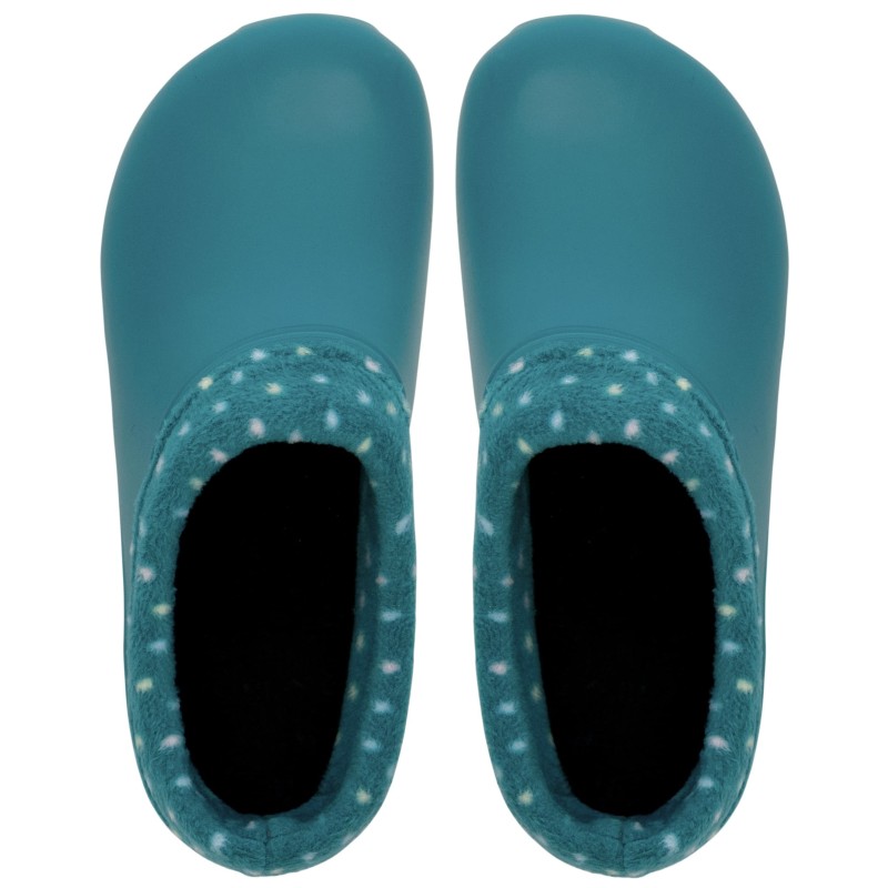 Галоши женские утепленные "Коро с отворотом" ГЛ-313 (40, изумрудный)