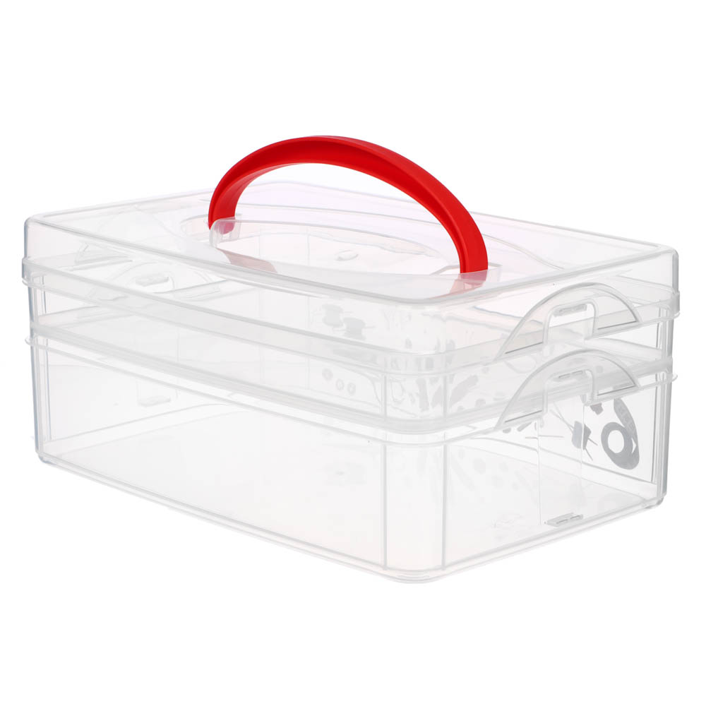 Коробка универсальная с ручкой и декором "Multi box" 245*160*105мм 4312333