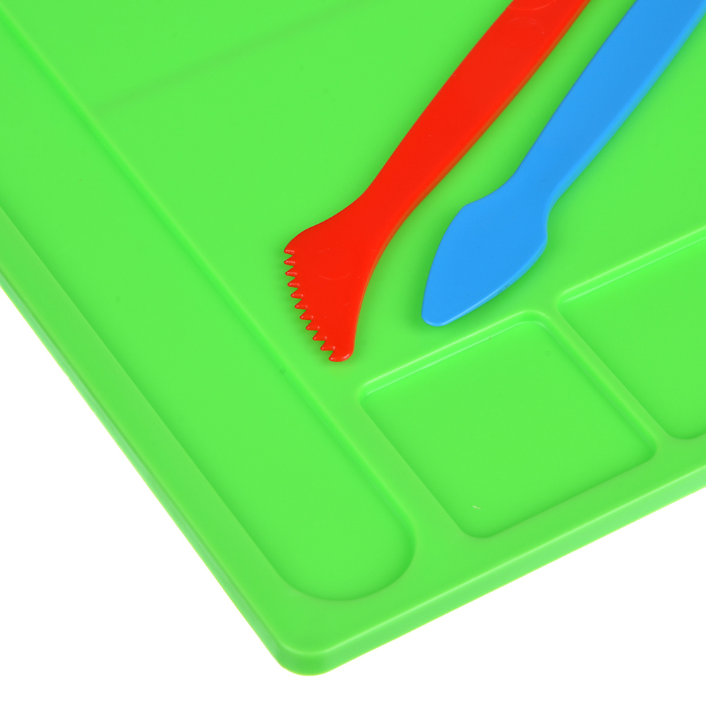 Набор для лепки 3 предмета: доска А4, 2 стека ДЛ-02П/ДЛ-4984