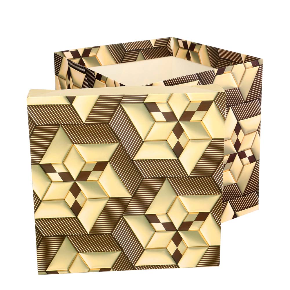 Коробка подарочная,складная 25х25х25см