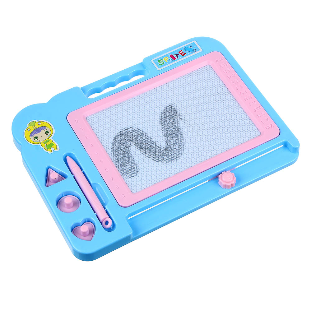 Доска магнитная для рисования с 3-мя штампами