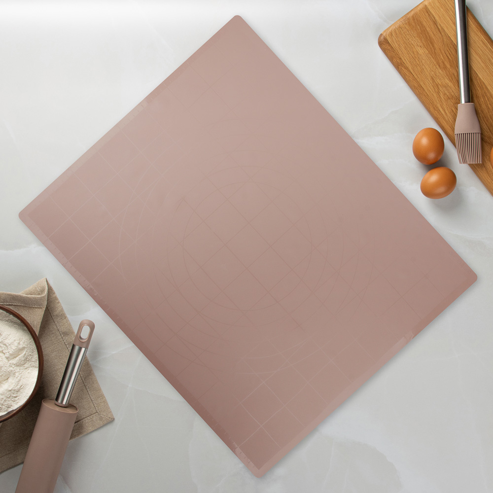 SATOSHI Алион Коврик для раскатки теста 58-48см