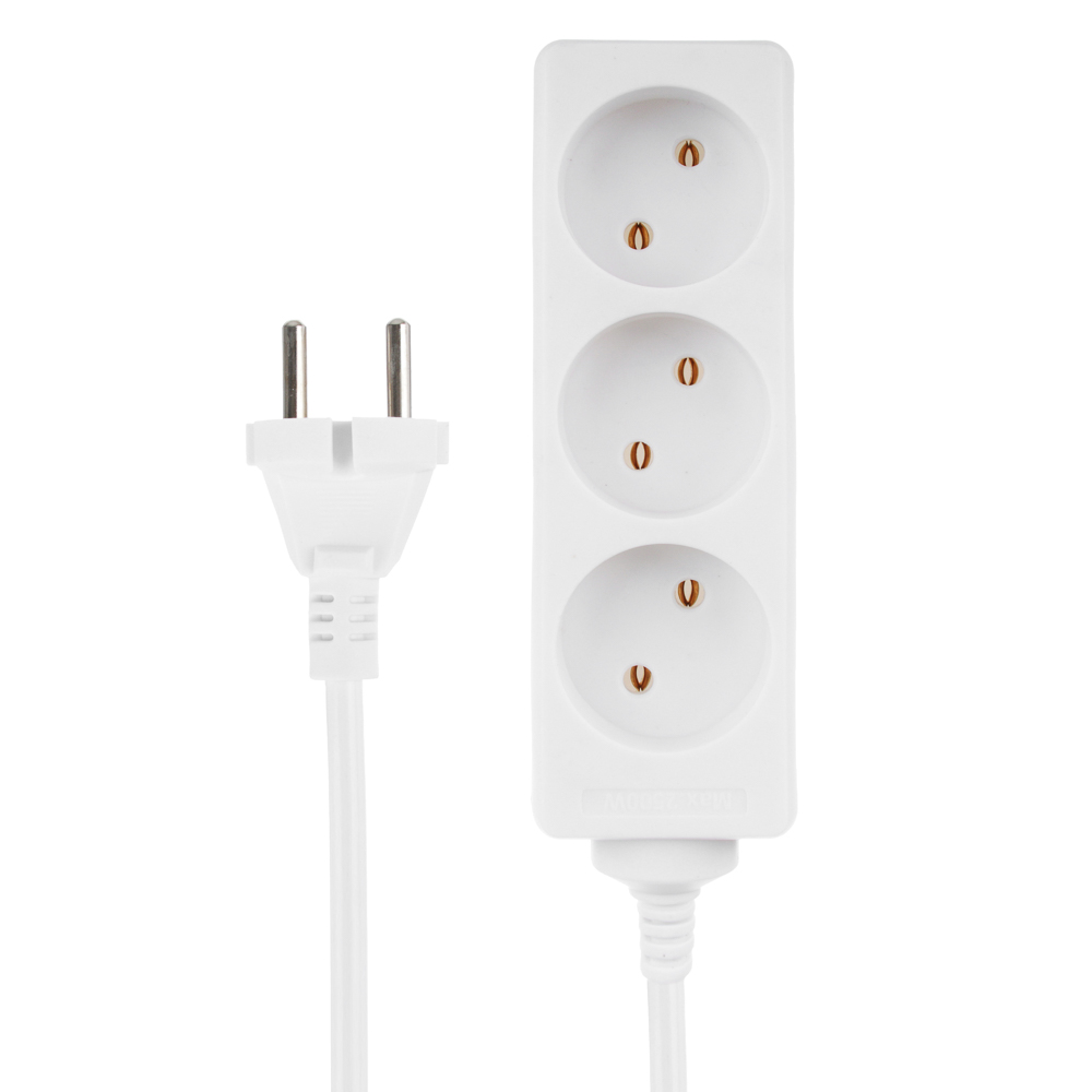 FORZA Удлинитель 3 гнезда 3м 1500Вт