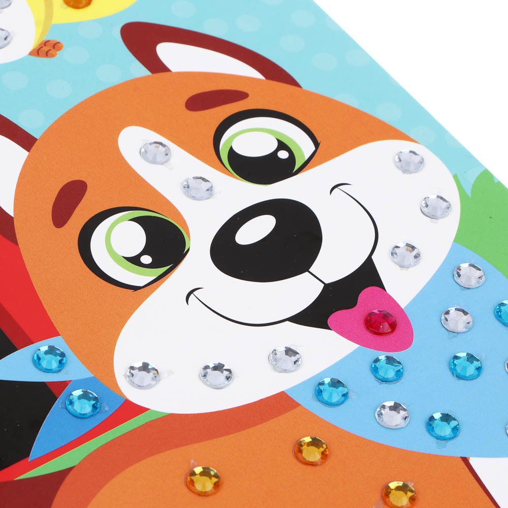 ХОББИХИТ Аппликации из страз "Микс"