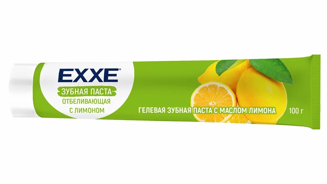 Exxe Зубная паста Отбеливающая с лимоном 100г