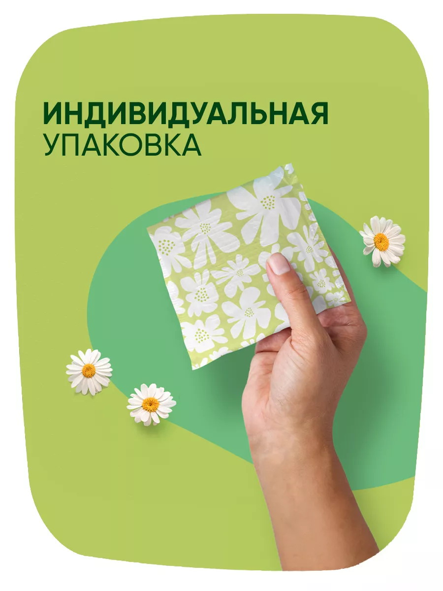 Натурелла ультра нормал квадро с крылышками 40шт