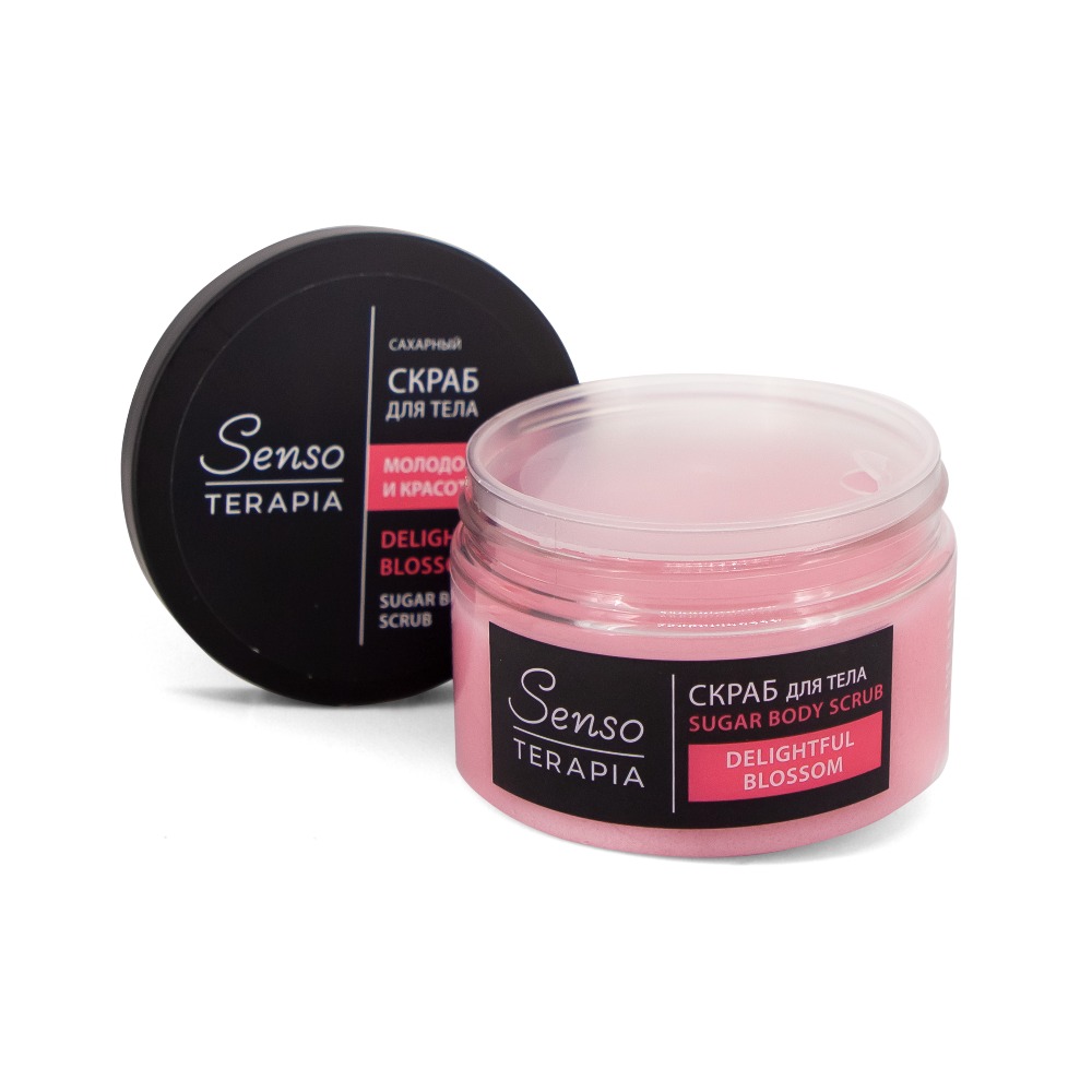 РК Скраб сахарный для тела Delightful blossom 275мл