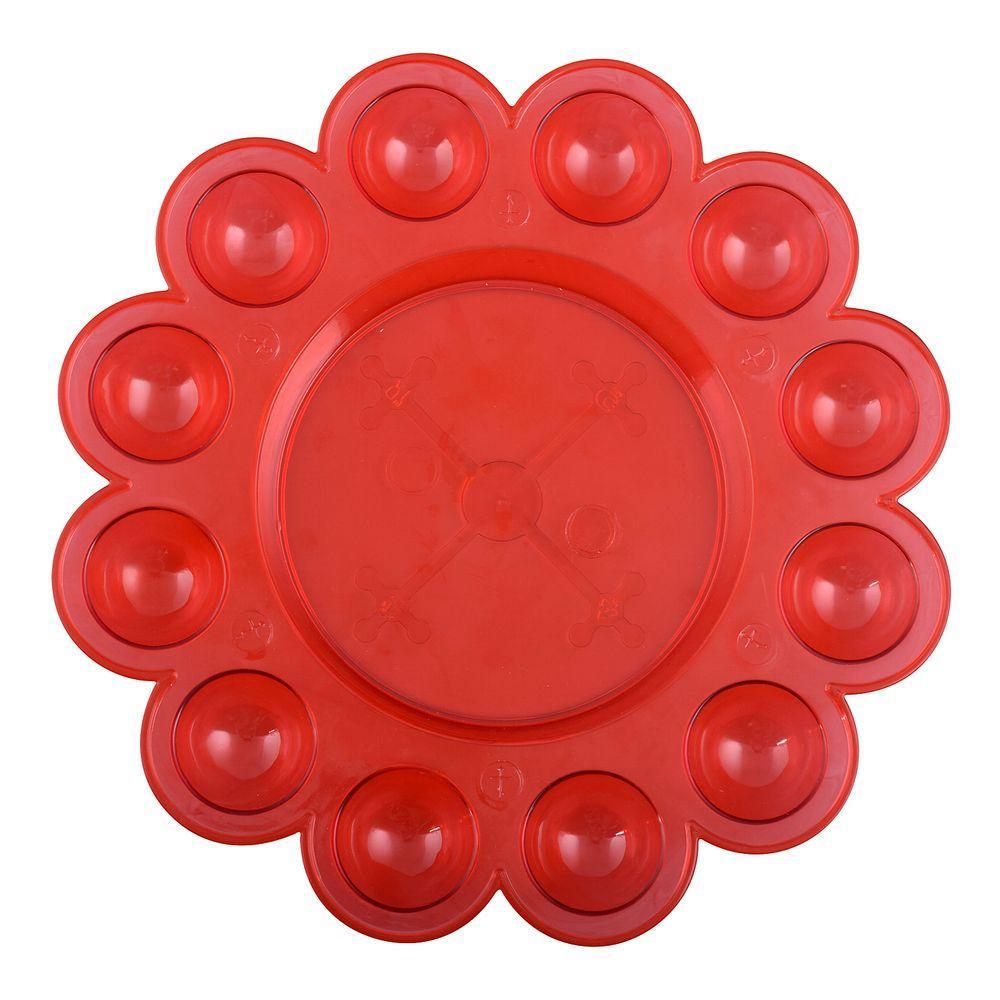 Блюдо для кулича и яиц "Пасхальное" d тар-27см,d кулич-13см