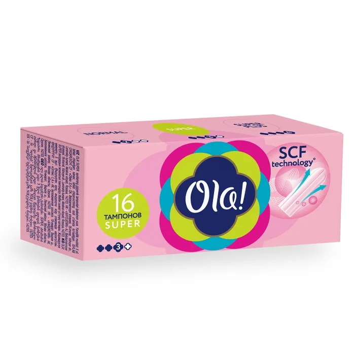 Тампоны супер 16шт