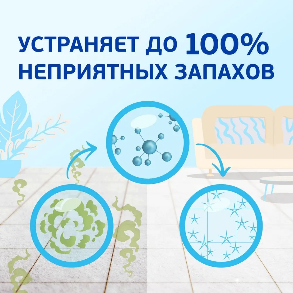Мистер пропер для полов и стен  для домов с кошками Свежий цитрус 500мл
