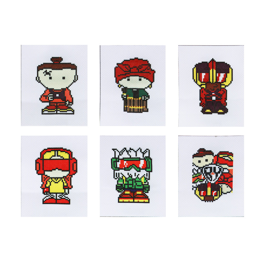 BY Супергерои Набор для вышивания крестиком 