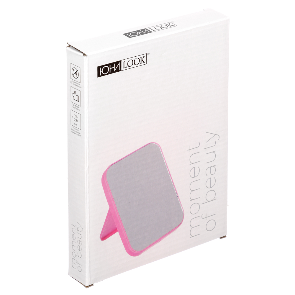 ЮНИLOOK Зеркало настольное 13*18см ЗН19-1