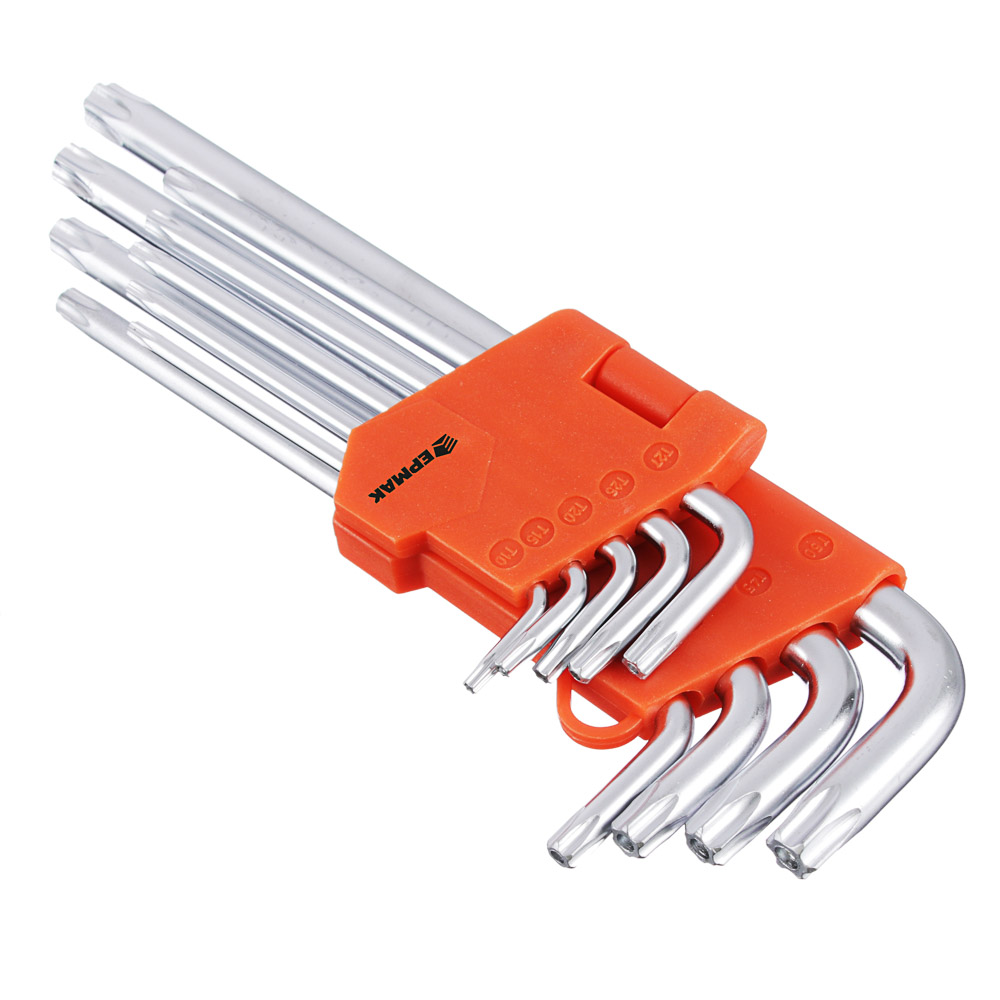 ЕРМАК Набор ключей TORX 9 предметов