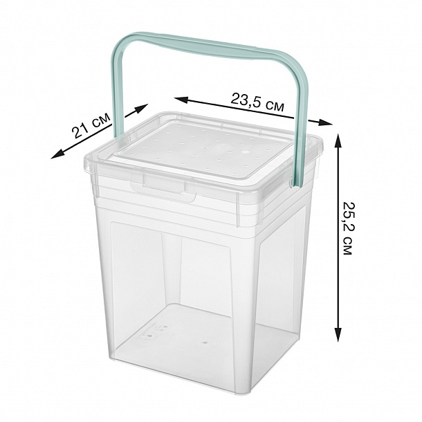 Ведро для стирального порошка 8л 4312241