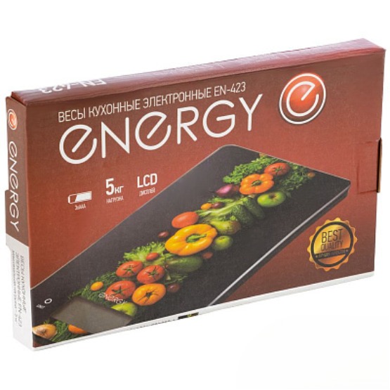 Весы кухонные электронные Energy EN-423 овощи