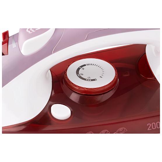 Утюг Energy EN-314 красный (2000Вт, пар, спрей, пар. удар, керам.подошва, самоочистка)