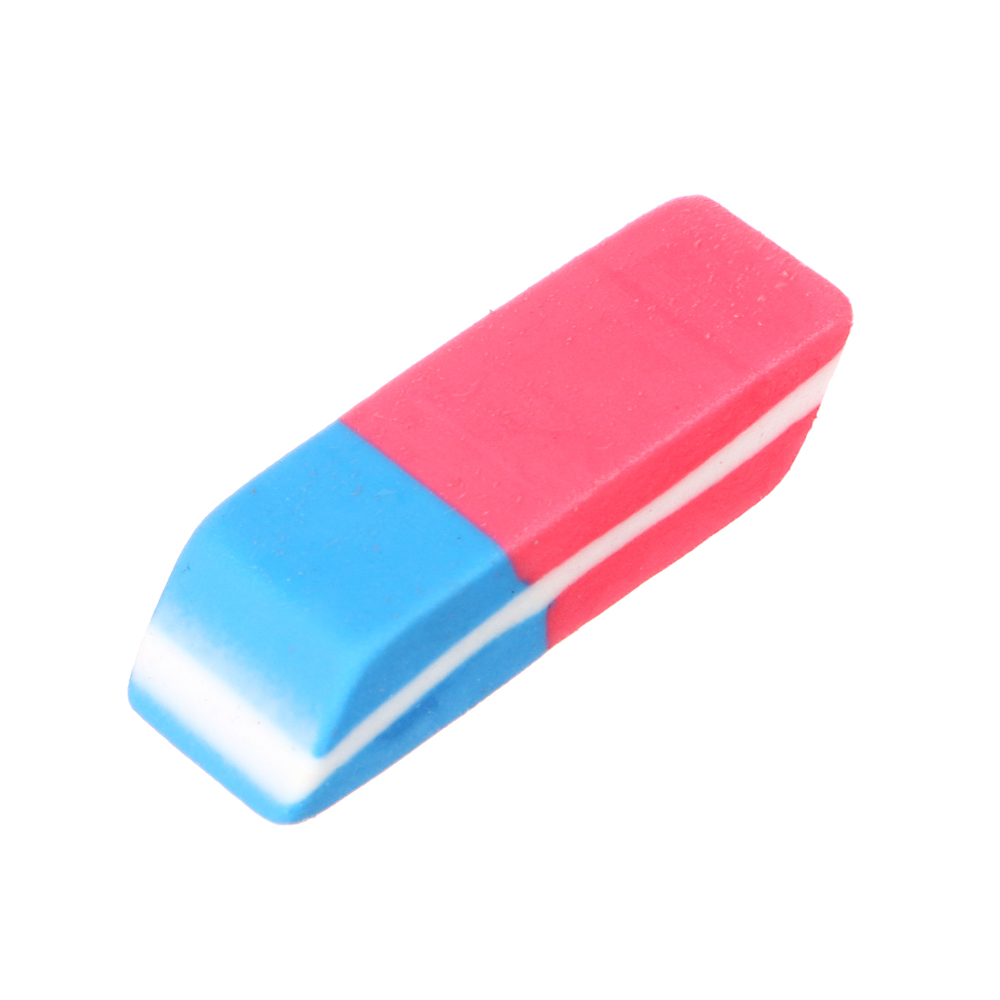 Ластик скошенный красно-синий 