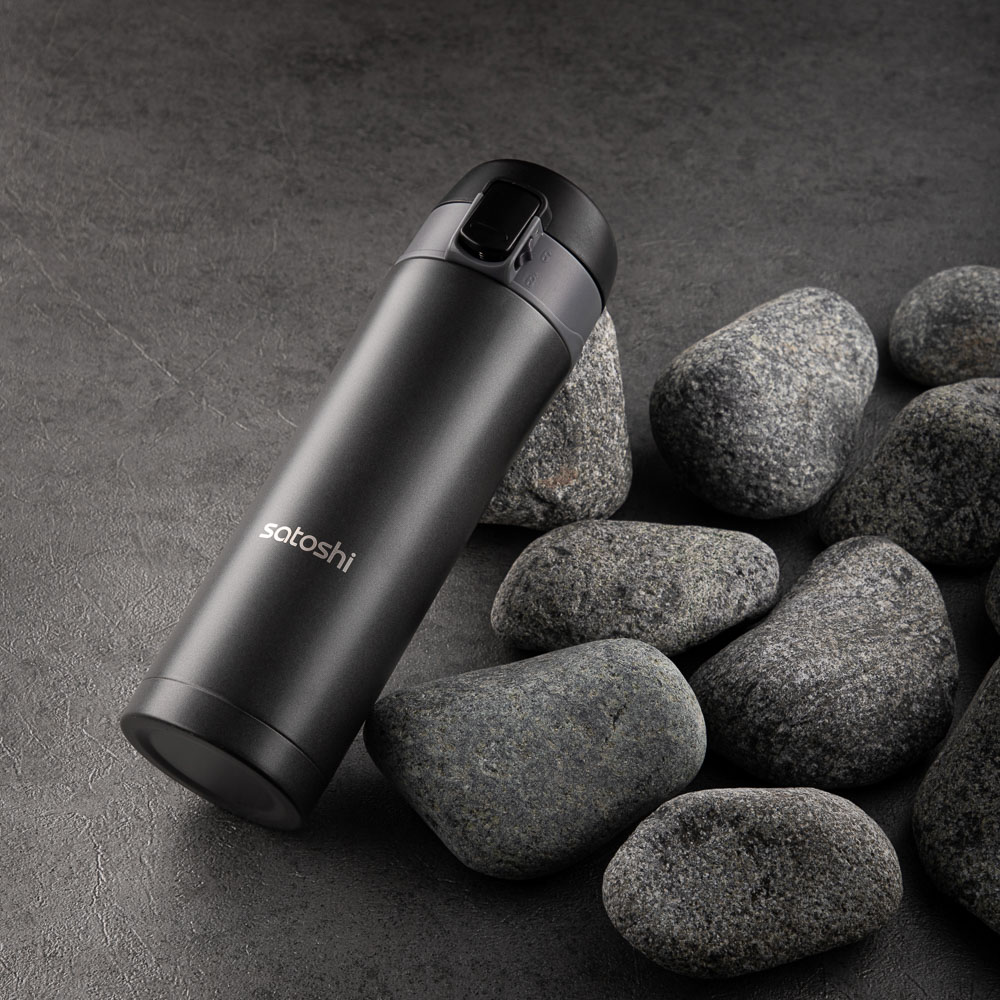SATOSHI Термос-кружка с крышкой на защелке 450мл SL-047 