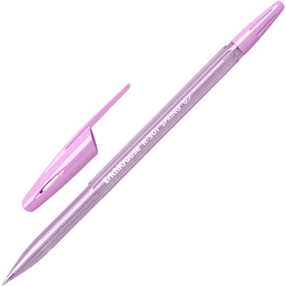 Erich Krause Ручка шариковая Spring Stick 0.7 цвет чернил синий R-301