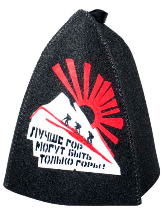 Союзпар Шапка для бани В.Высоцкий (Горы) SC-2H