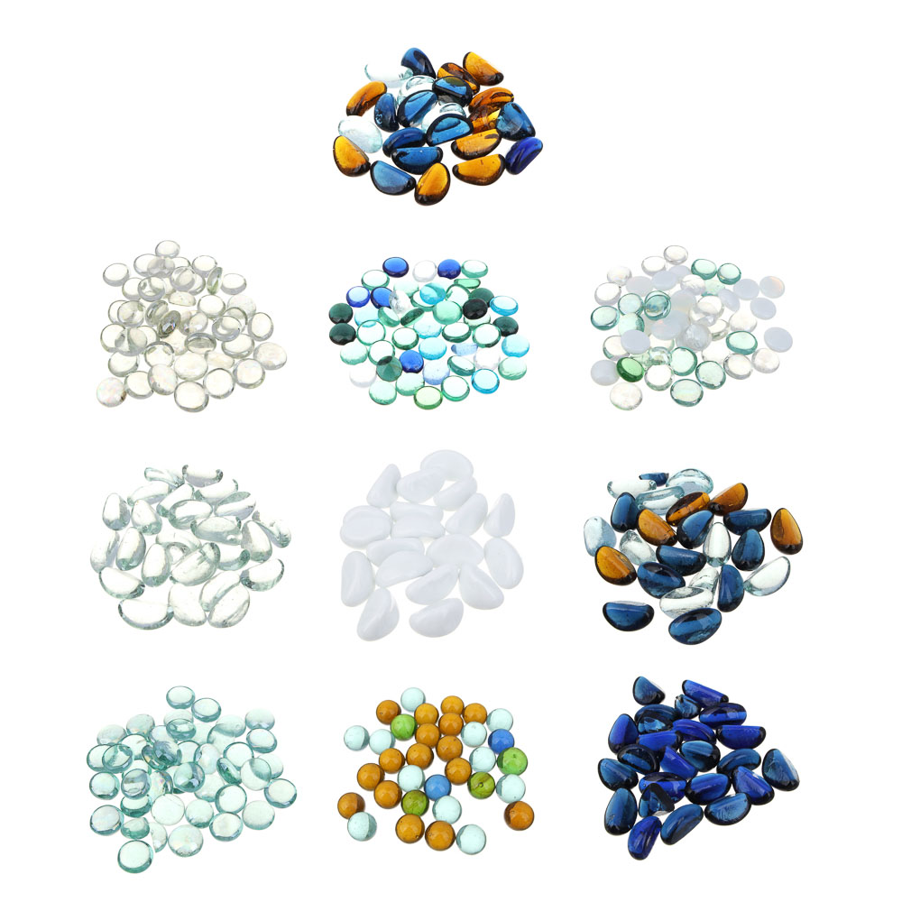 LADECOR Камни декоративные стеклянные 200г