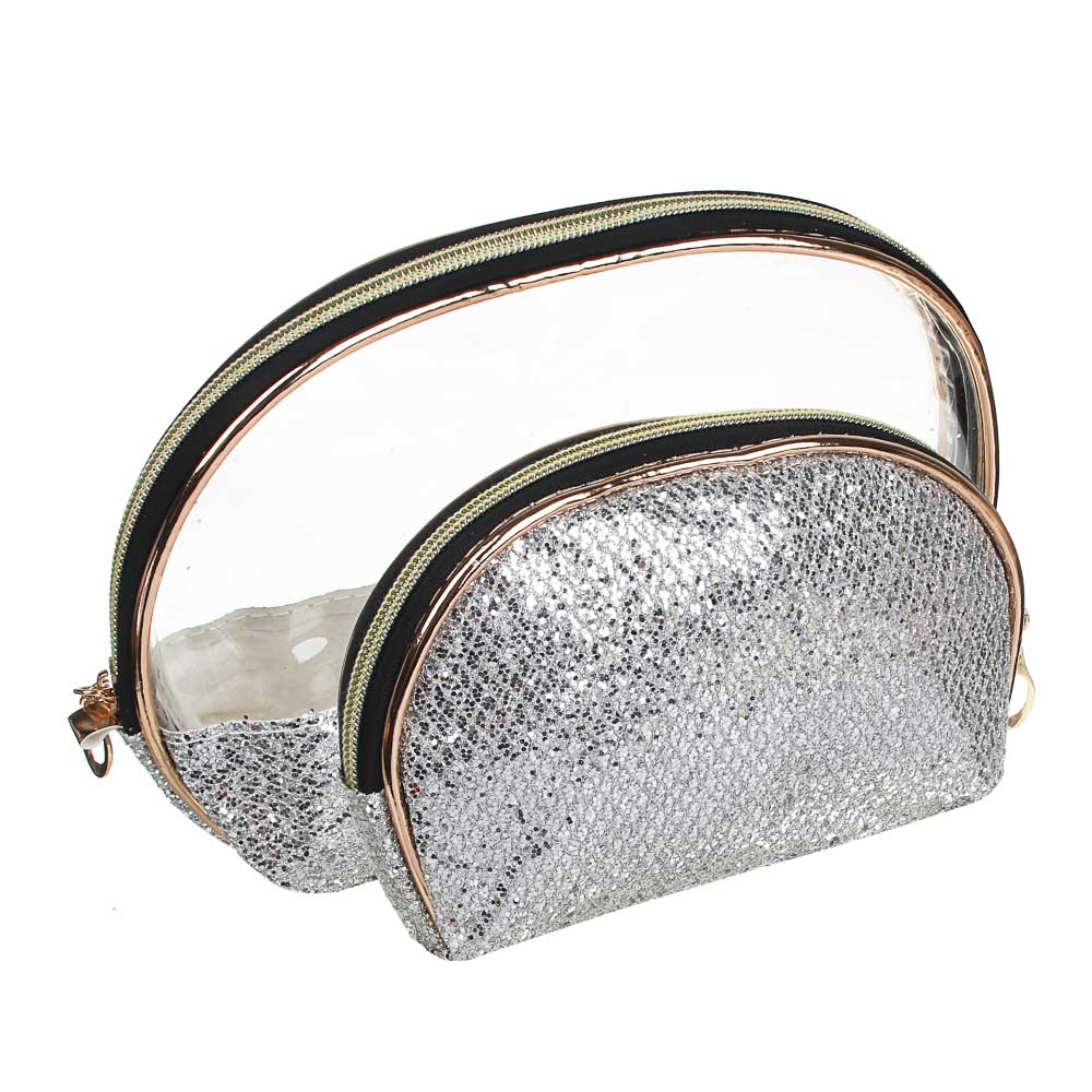 ЮL Набор косметичек ПВХ  2шт 23,5х14х7,5см/16х10,5х4,5см