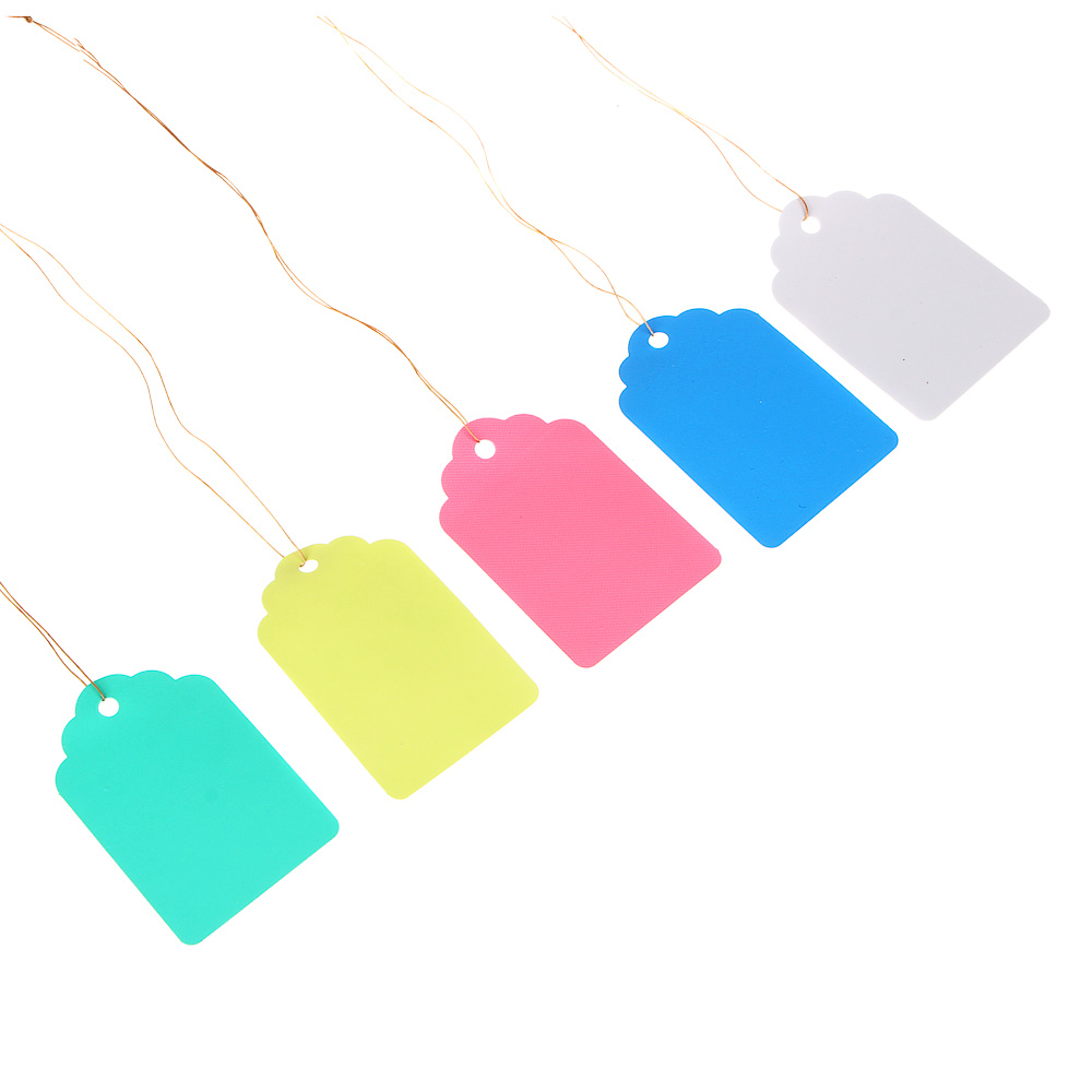 INBLOOM Набор бирок для подписи растений 50шт 6х4см, PVC