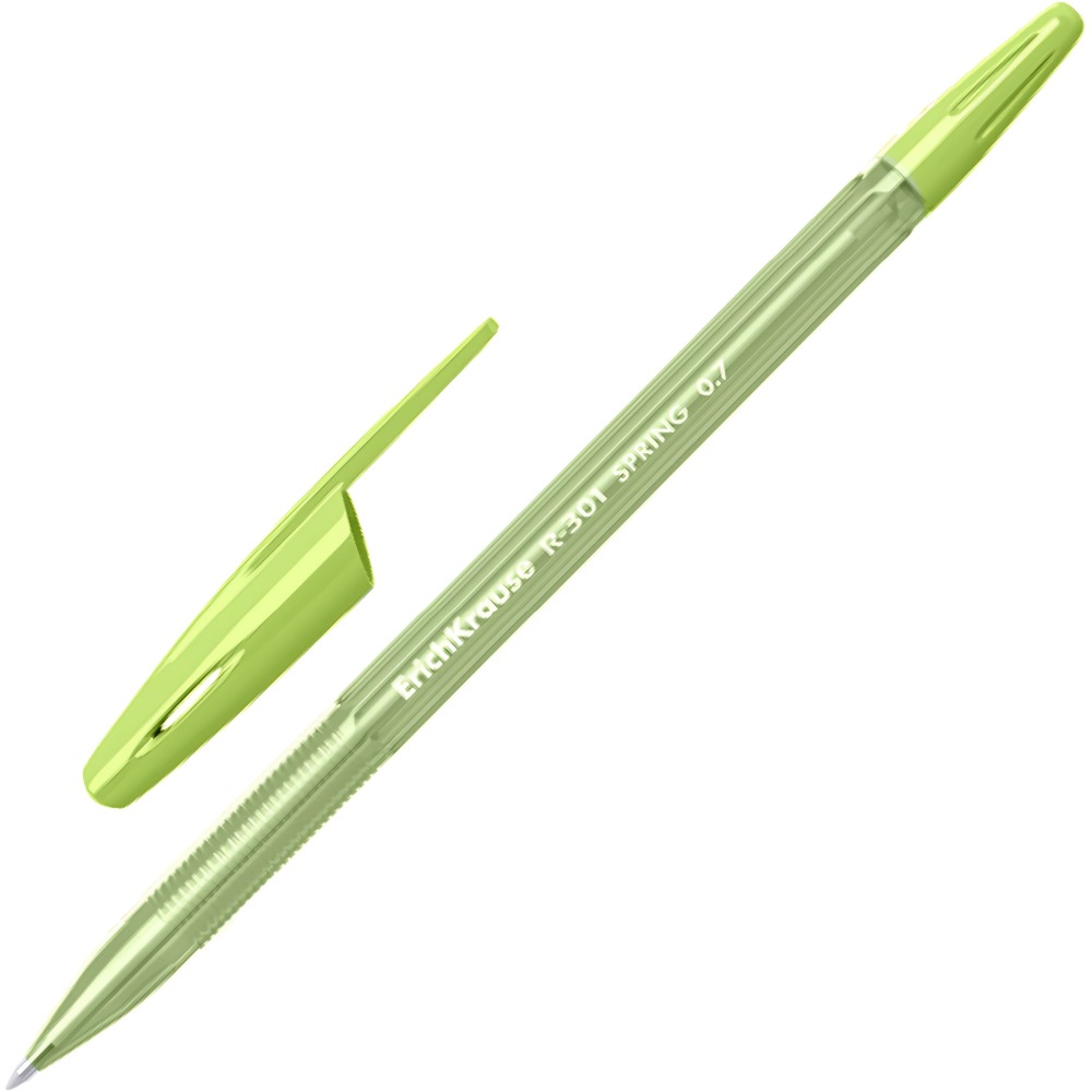 Erich Krause Ручка шариковая Spring Stick 0.7 цвет чернил синий R-301