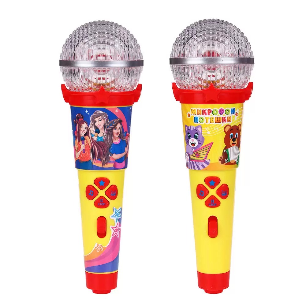 ИГРОЛЕНД Микрофон "Потешки Супер-стар" 2XAAA