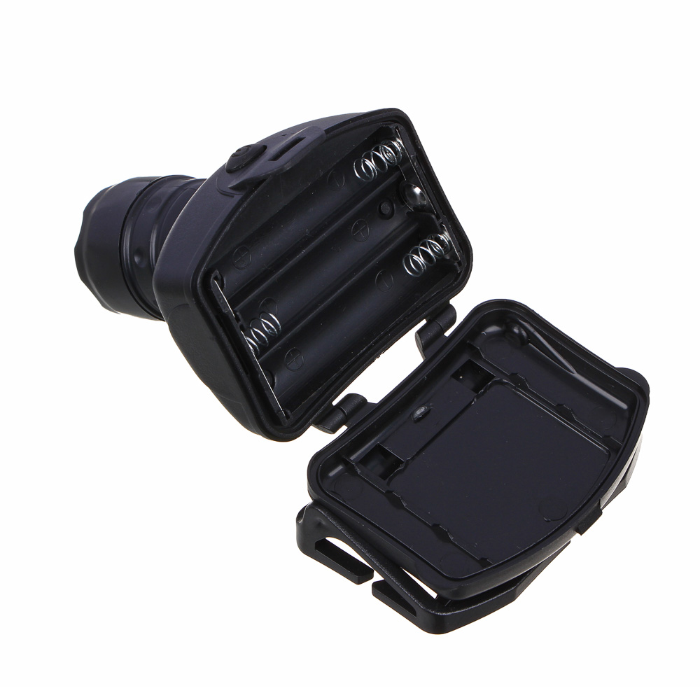 ЕРМАК Фонарь налобный с фокусировкой 3 Вт LED, 3xAAA, 6х5см