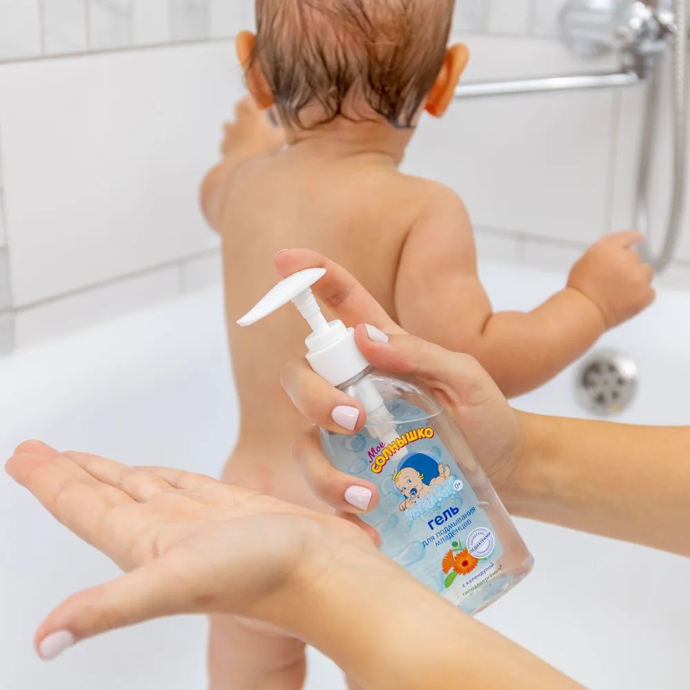 Мое солнышко гель для подмывания младенцев календула 200мл