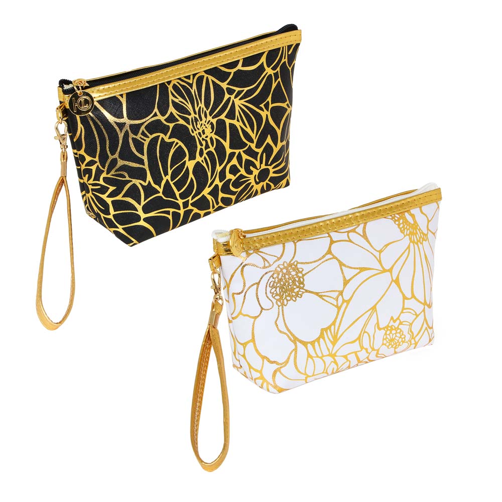 ЮL Косметичка 100% ПВХ ,трапеция 2 цвета 23х14х7см