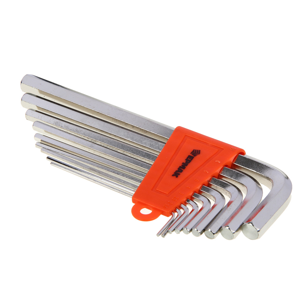 ЕРМАК Набор ключей шестигранников 9шт