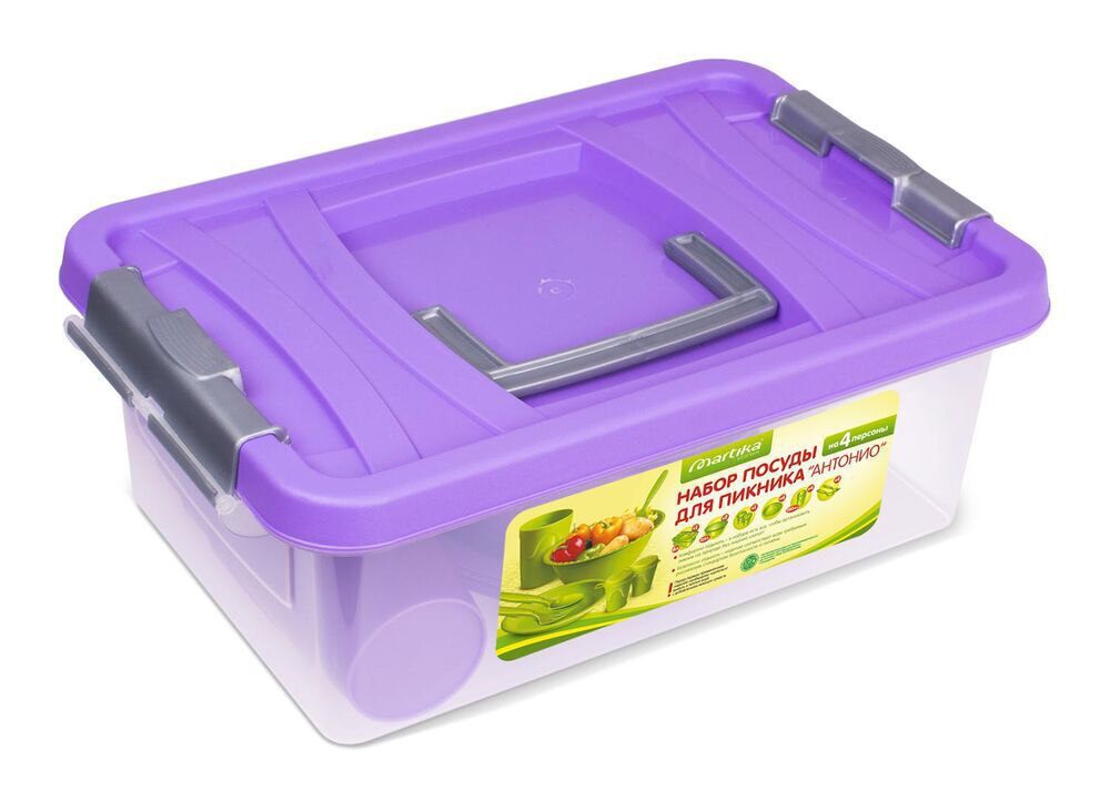 Набор посуды для пикника "Антонио" на 4 персоны С69