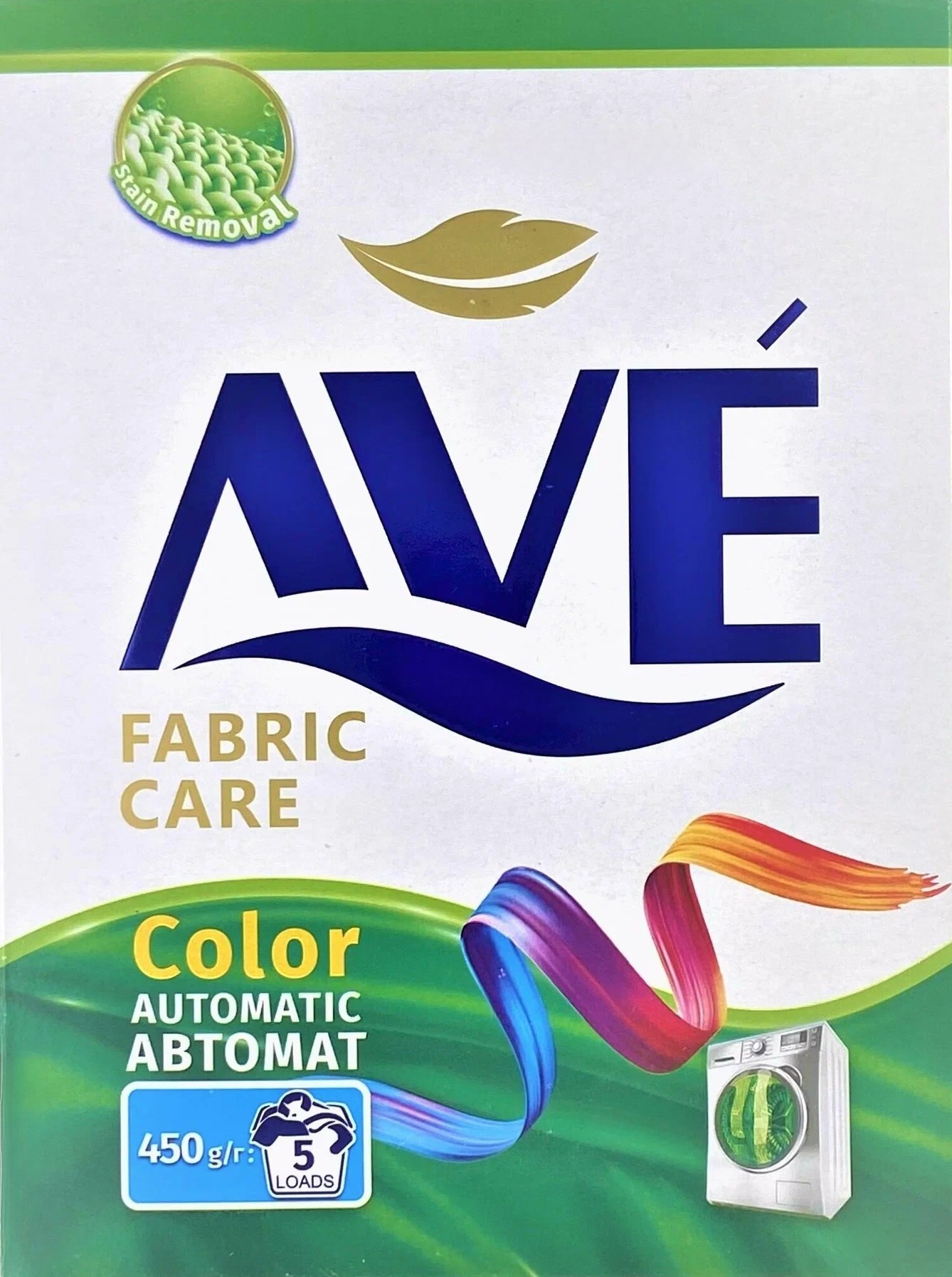 AVE порошок автомат для цветных вещей 450гр