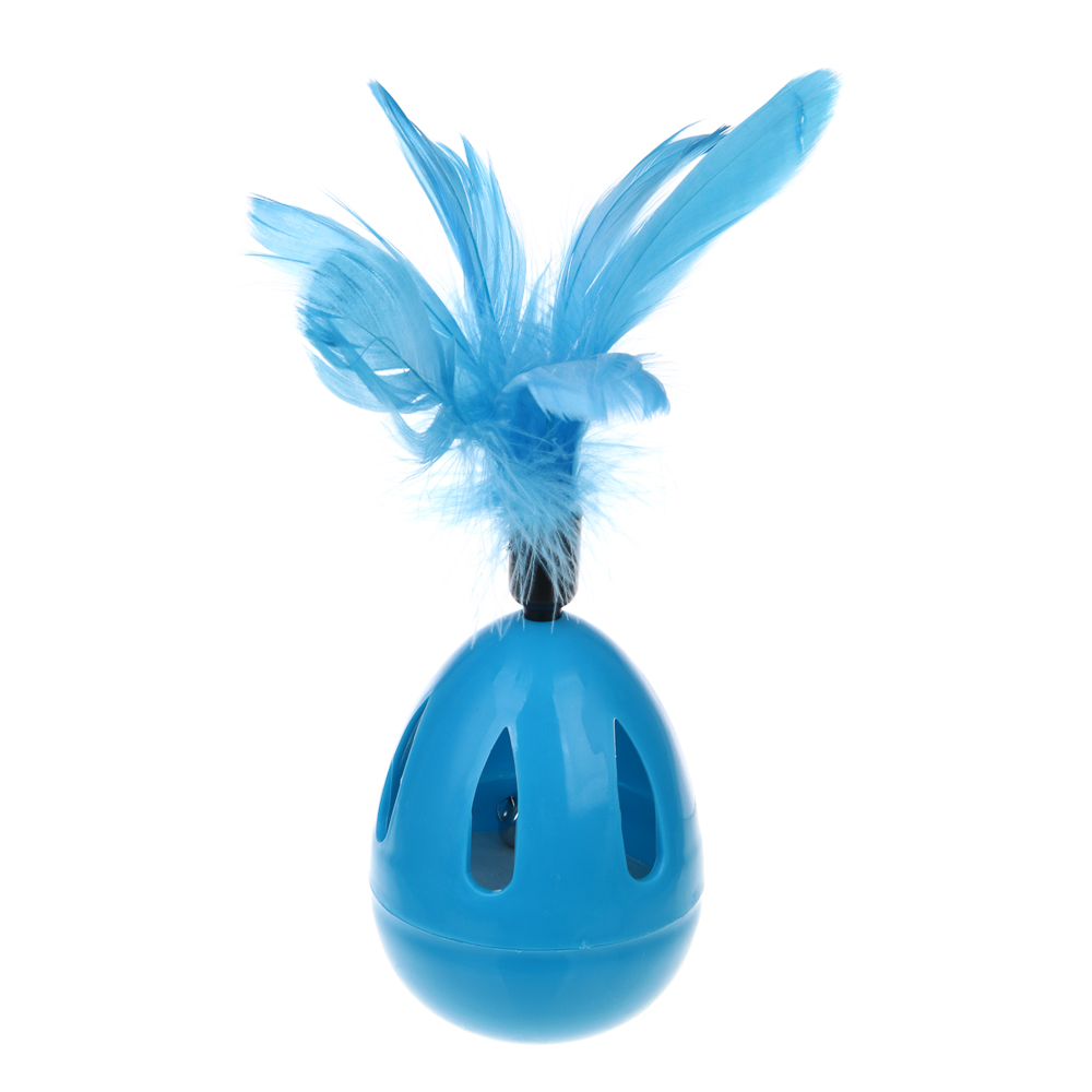 VETTA Игрушка для домашних животных, пластмасса, перья, 7*11,5 см