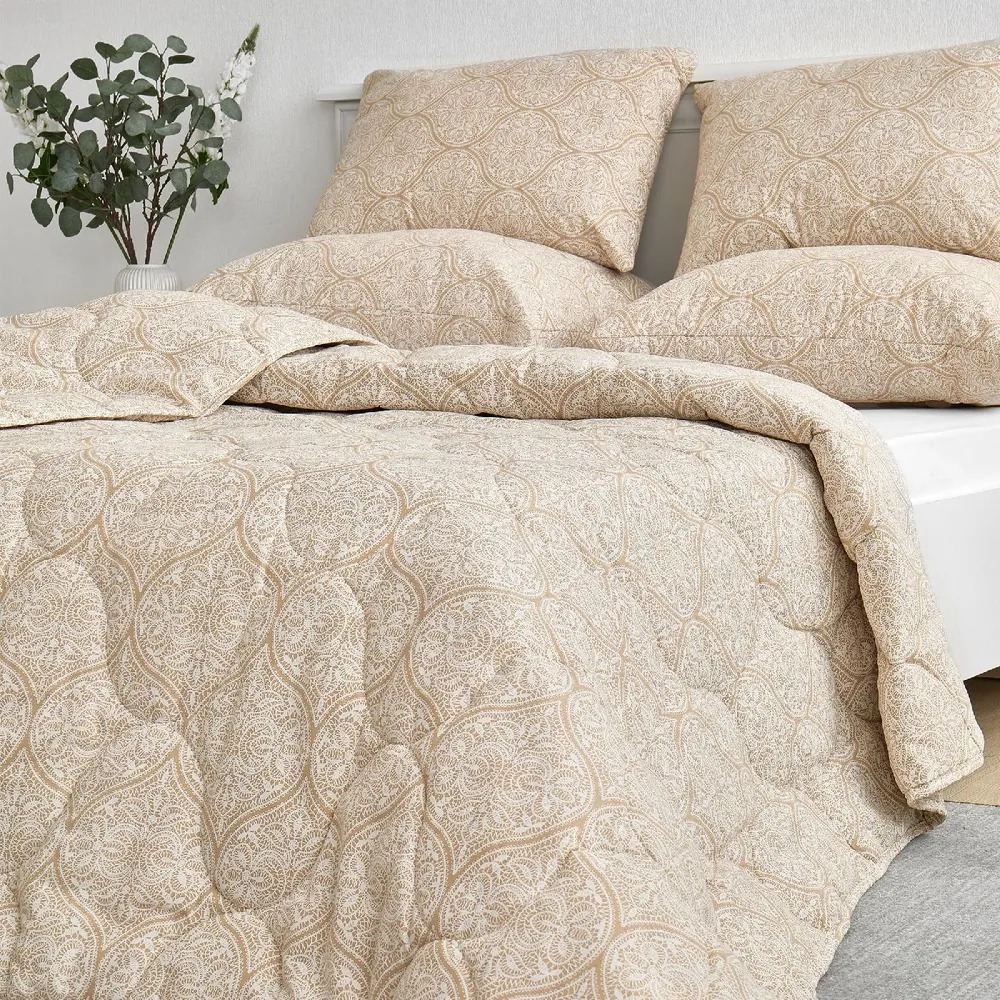 Одеяло ВНЛ 200/220 Лен/ХБ 150 33