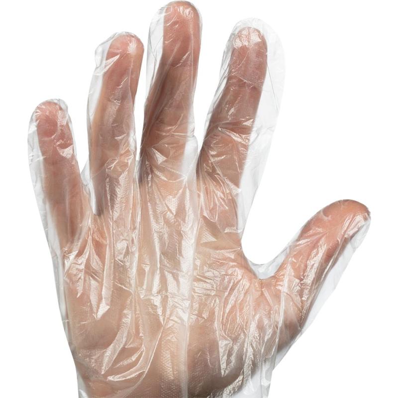 Перчатки Aviora одноразовые ПНД L 50 пар/ 100 шт