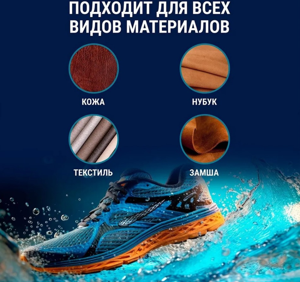 Дивидик аэрозоль пропитка для кожи и замши водоотталкивающая бесцветная 250/300мл